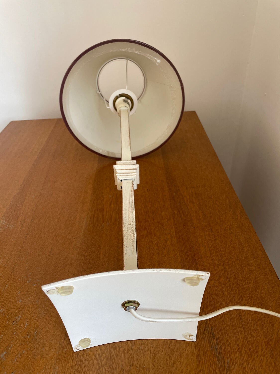 Vintage metal lamp 1980s