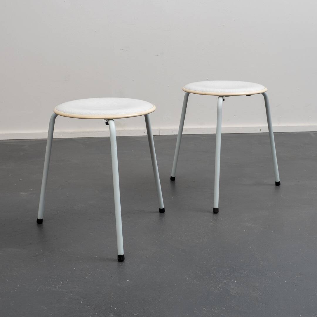 1950s "Werzalit" stool: available 2, Bauhaus Design