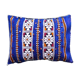 Moroccan blue kilim cushion