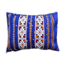 Coussin kilim marocain bleu