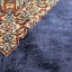Tapis persan en laine nouée à la main