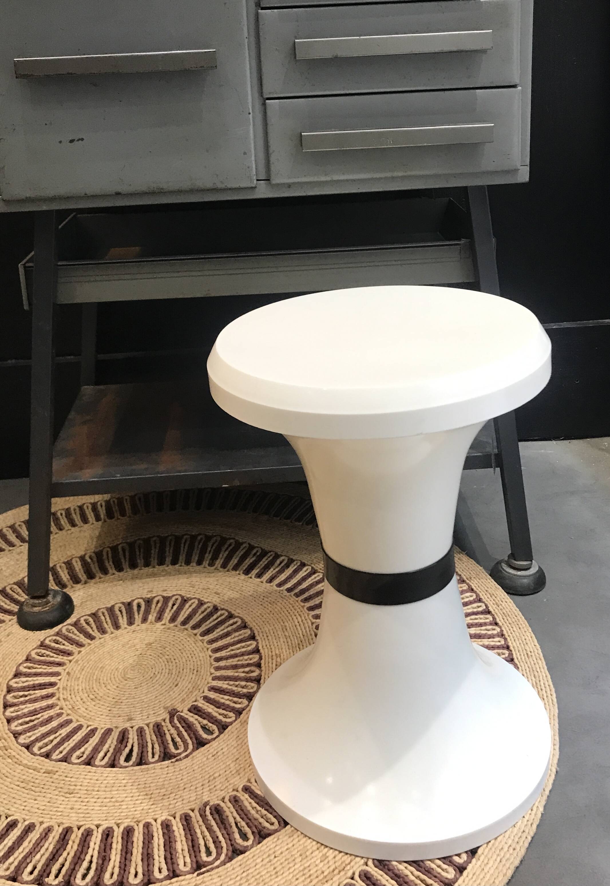 Vintage plastic stool