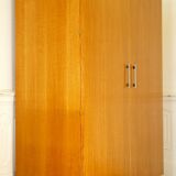 Modernist gilded oak cabinet circa 1960