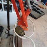 Vintage orange architect lamp 1960/70