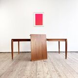Mid-Century Modern Danish Dining Table in Teak by H.W. Klein for Bramin, Extendable, 1960