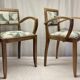 Paire de fauteuil Bridge
