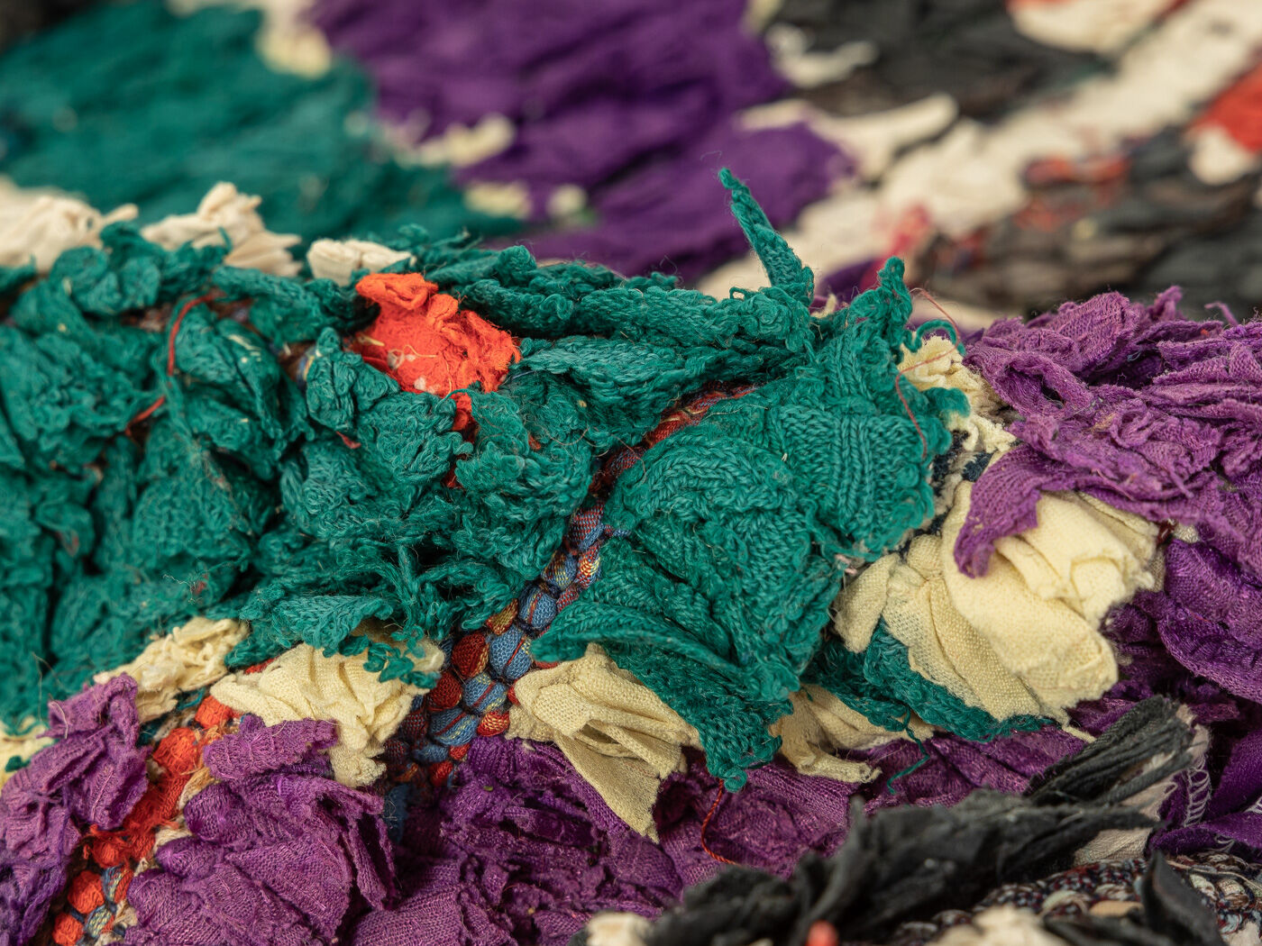 Boucherouite, berber rug, 167 x 233