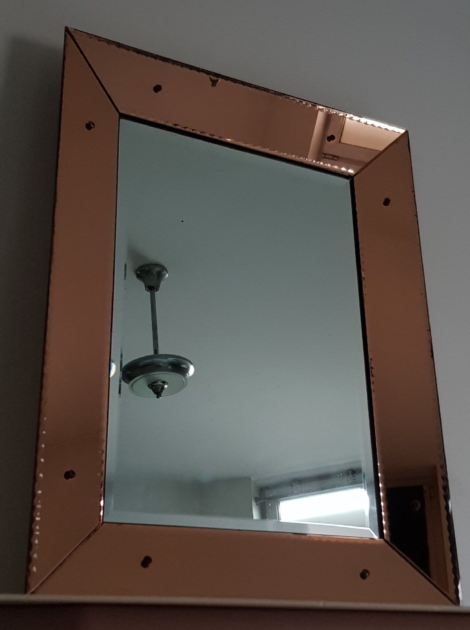 Venetian style mirror 58x76cm