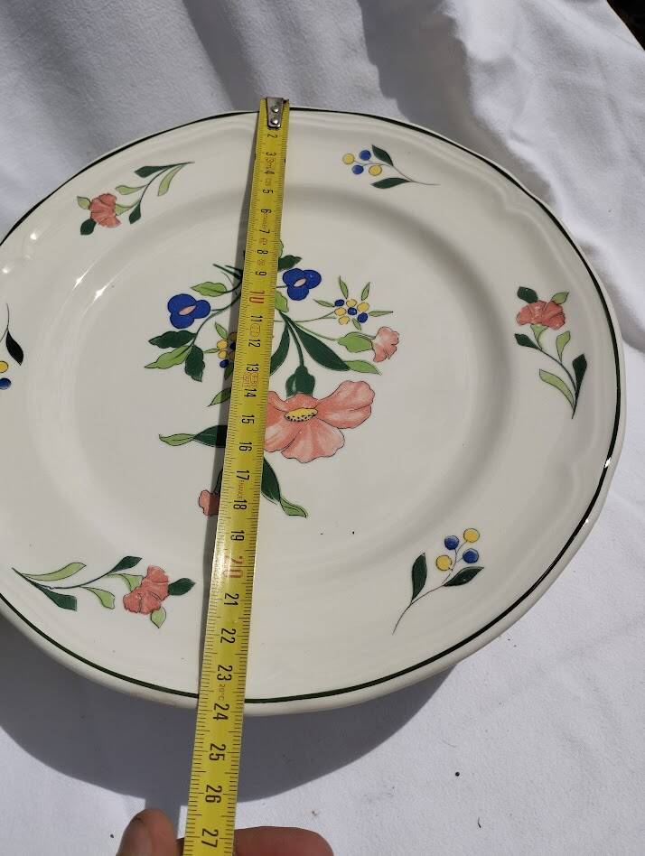 Vintage table service Ceramica Quadrifoglio