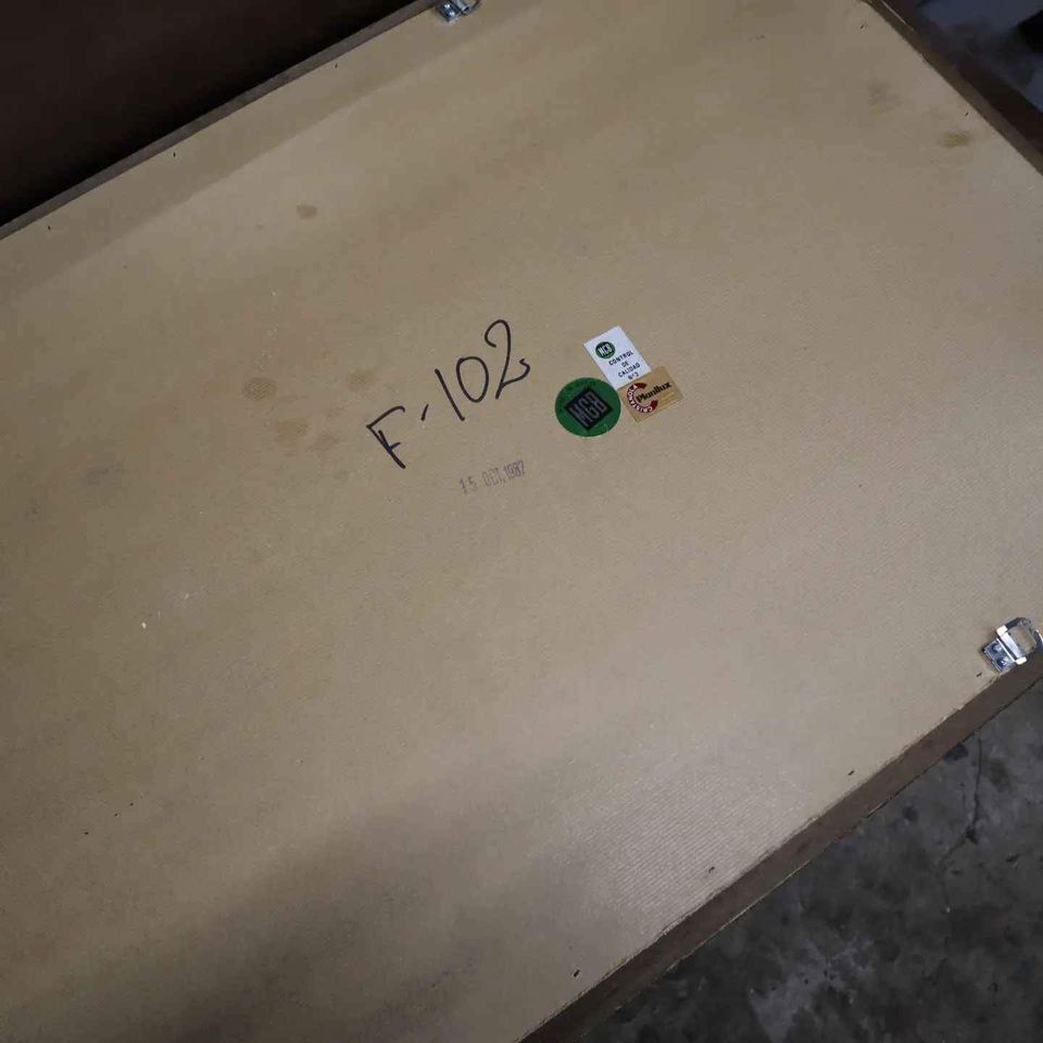 Vintage Spanish mosaic mirror with console, 59x85 cm