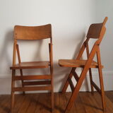 Folding baumann chair