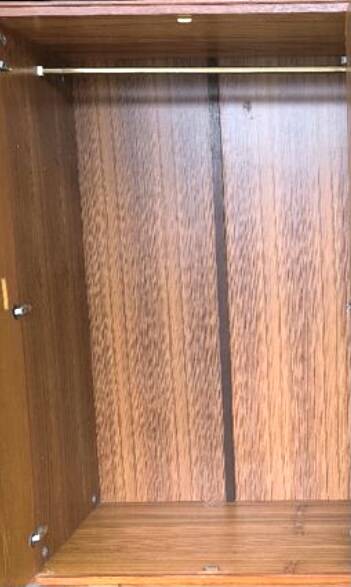 Vintage Scandinavian teak wardrobe