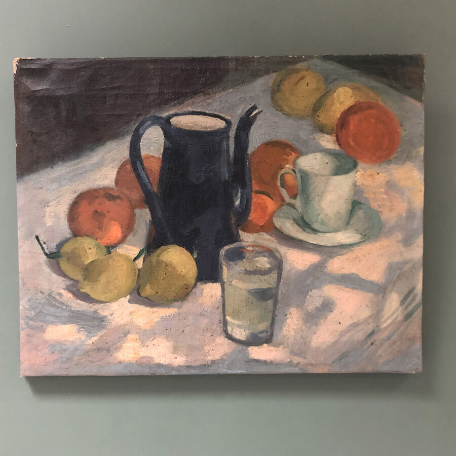 Tableau nature morte "Le petit déjeuner"