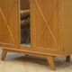 Armoire en chêne glace Saint-Gobain 1960’s
