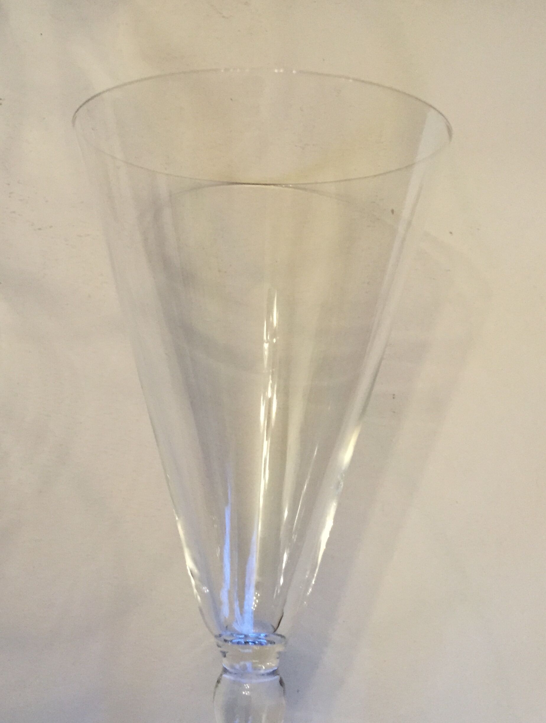 Ensemble de 6 flutes en cristal Villeroy et Boch