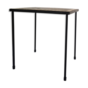 Table d'appoint en carreaux - 1970