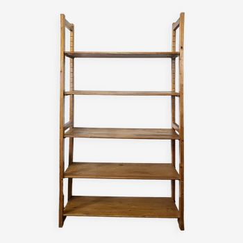 Modular shelf in solid pine