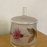 “Thistle” crystal box signed Bourdon
