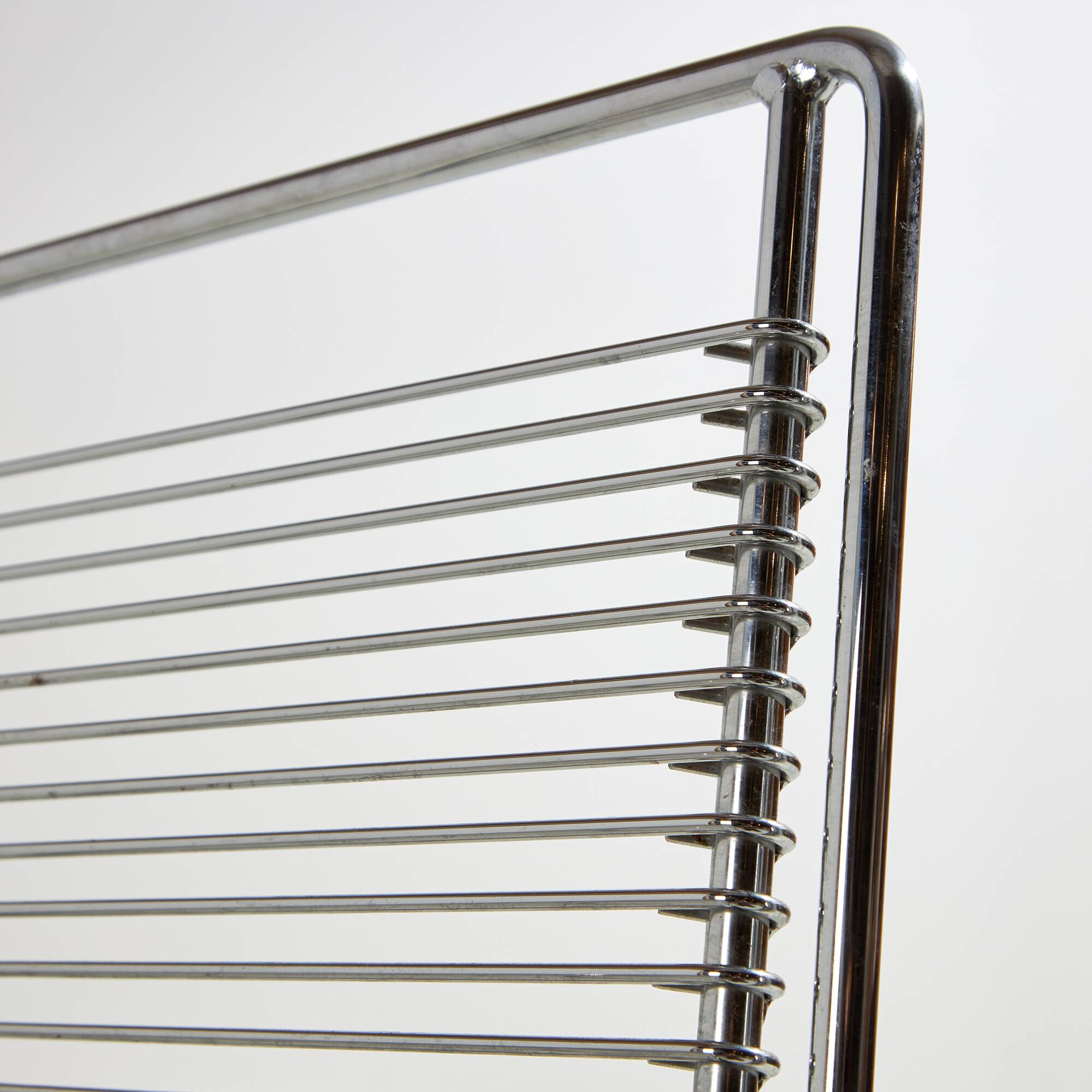 Kreuzschwinger steel bar stool by till behrens for schlubach, set of 2 (mk10476)