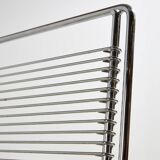 Kreuzschwinger steel bar stool by till behrens for schlubach, set of 2 (mk10476)