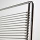 Tabouret de bar en acier kreuzschwinger par till behrens pour schlubach, lot de 2 (mk10476)