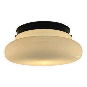Paire de lampes murales ou de plafond DESIGN des années 1970, flushmounts.