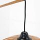 1960s Mid-Century Modern Sculptural Wooden and Veneer Floor Lamp