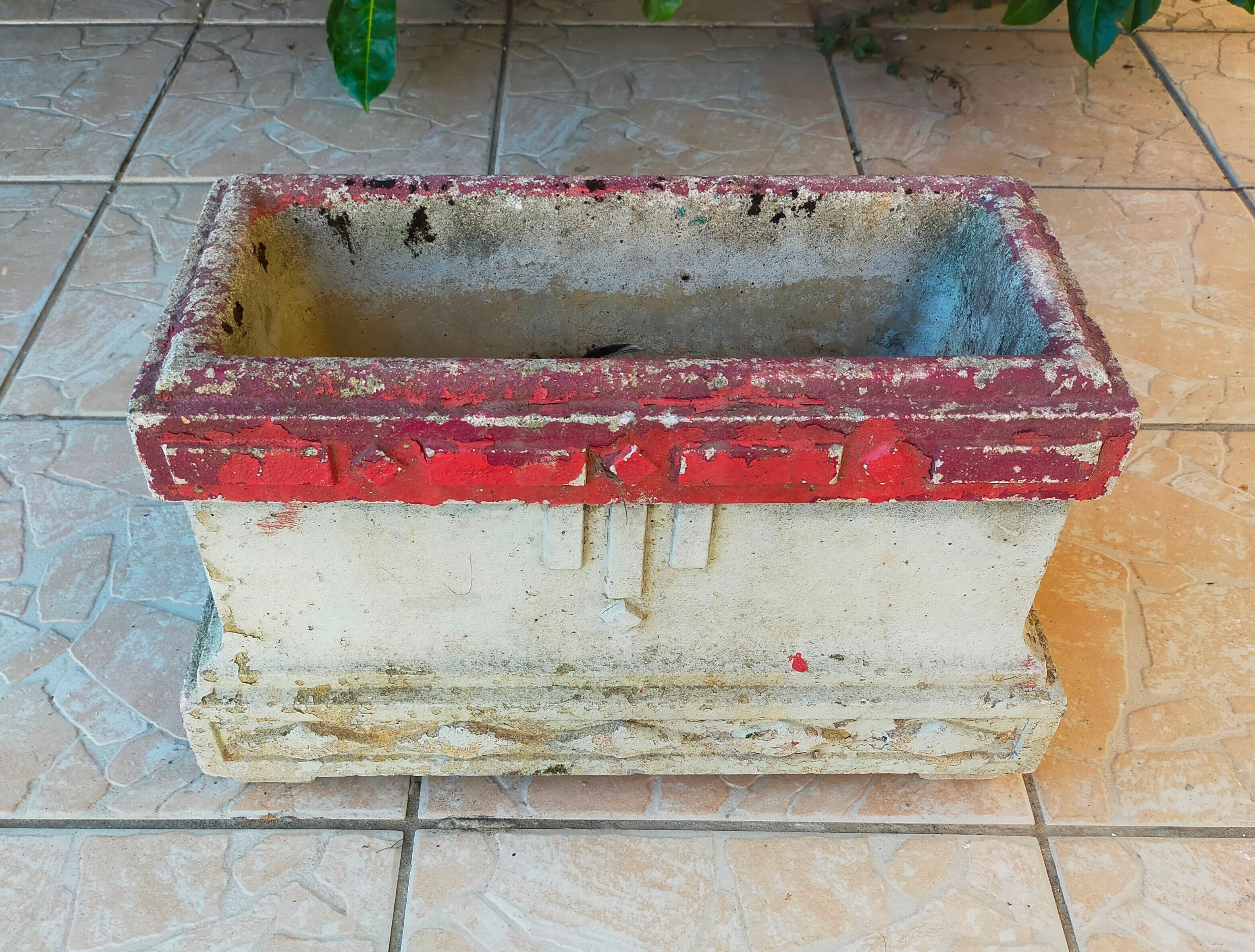 Art Deco period concrete planter