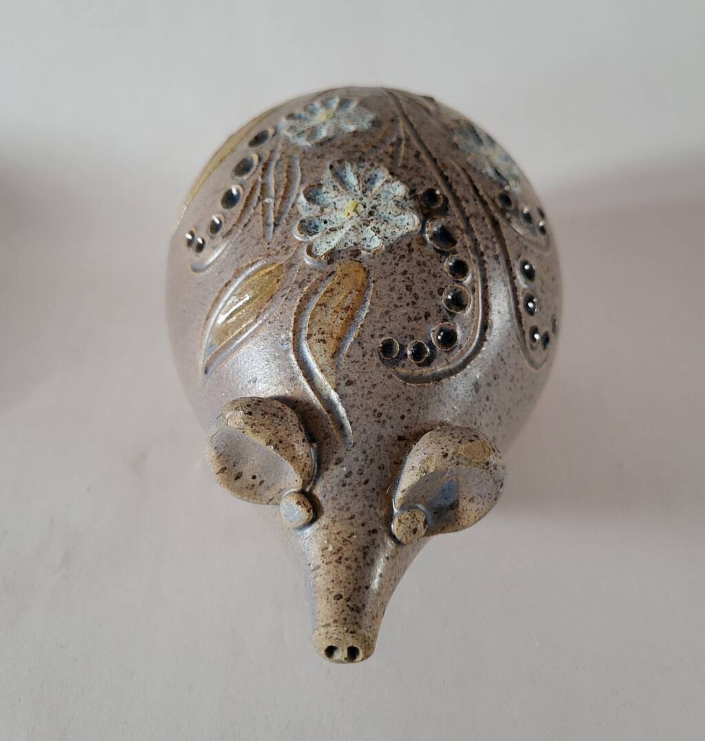 Scandinavian Studio Pottery Ceramic Mouse Signed