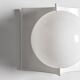 Opaline glass wall light, circa 1970