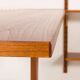 Poul Cadovius rare 3 bay wall unit with a large desk or table for Cado