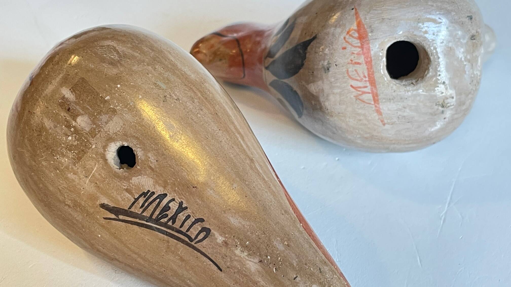 Vintage Ceramic Birds from Mexico