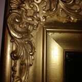 Golden mirror 71x91cm