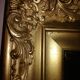 Golden mirror 71x91cm