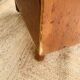 Vintage chest of drawers with leather handles – 1950s/60s