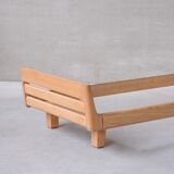 Guillerme et Chambron oak french day bed