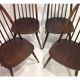 Série de 4 chaises Ercol