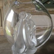 Garance vase in Lalique crystal