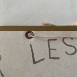 Old cardboard poster