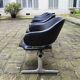 Two Double chairs armchairs leather benches Geoffrey Harcourt Artifort 60s