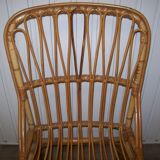 60s rattan chair