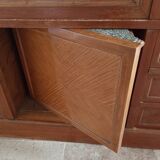 Art Nouveau Art Deco beech cabinet