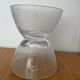 Pair of Large Salad Bowls in Modernist Crystal – Scandinavian Style / O