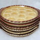 6 Gien snail plates