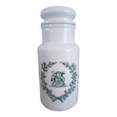 Bocal Italien en verre opale