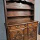 Louis XV period solid oak sideboard
