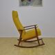 Yellow rocking chair, 1960s