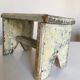 small bench old wood patina original
