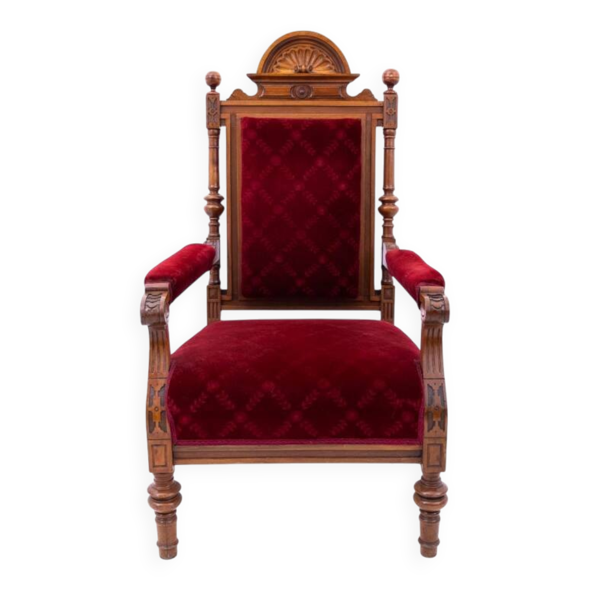 Eclectic armchair, France, circa 1880