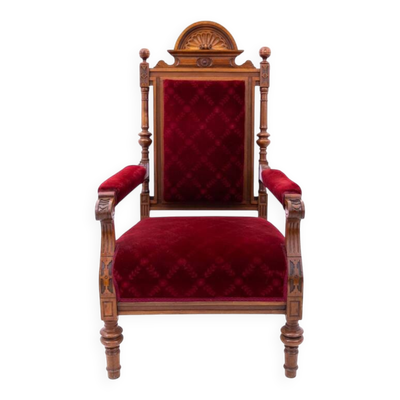 Fauteuil éclectique, France, vers 1880